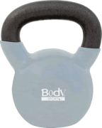 Body Sport 45 lb Cast Iron Kettlebell with Colored Vinyl Coating P/N BDSKB45